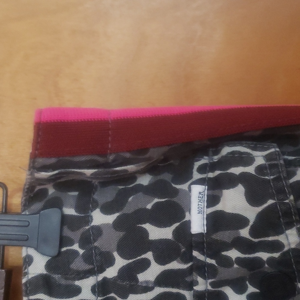 NWT MOTHER The No Zip Misfit in Jungle Eyes - Picture 7 of 7